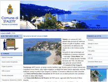 Tablet Screenshot of comune.staletti.cz.it